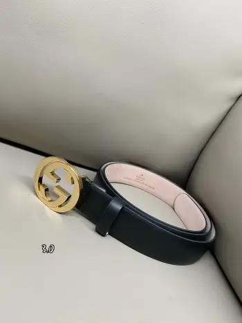 Flat Double G Buckle Belt Replica Gucci Womens Belts