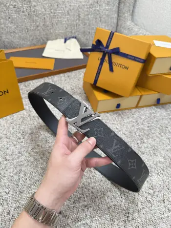 Hardware Steel Buckle Belt Replica Louis Vuitton Mens Belts