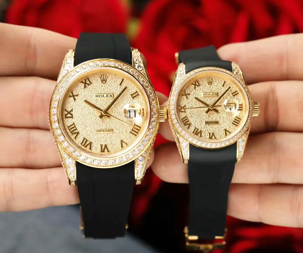 ROLEX 2824 movement Rolex Carbon Black Steel King Series Men s Mechanical Watch