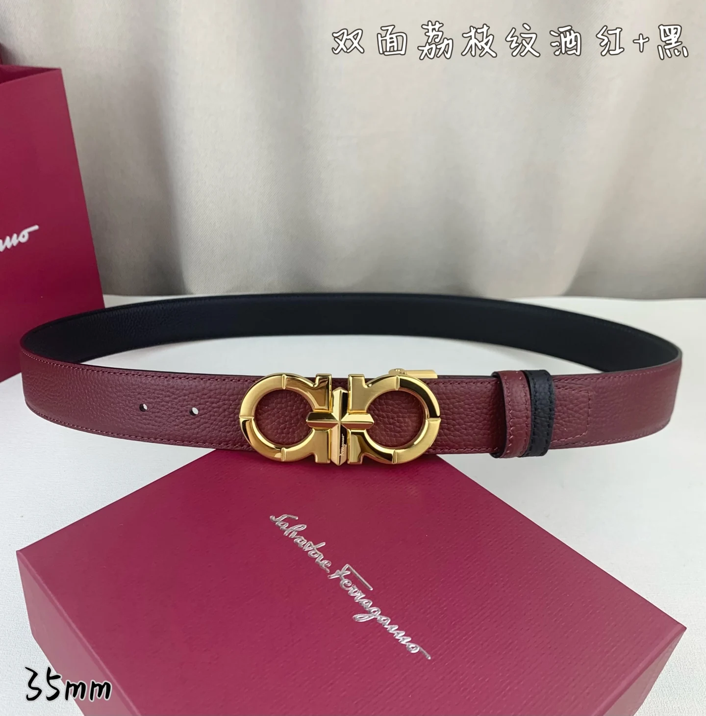 Ferragamo Imported cowhide men s belt Ferragamo Imported cowhide men s belt