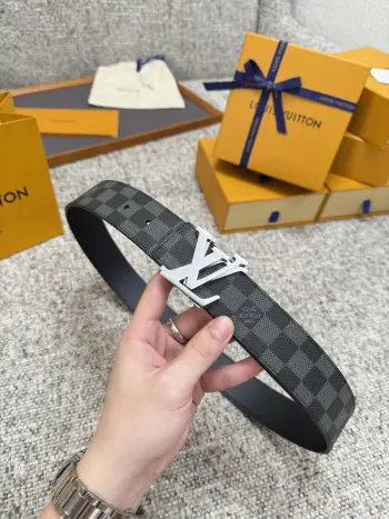 Hardware Steel Buckle Belt Replica Louis Vuitton Mens Belts