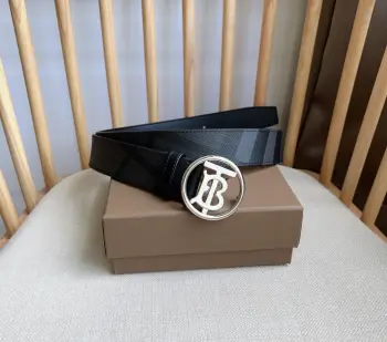 gold-plated belt Replica Burberry Mens Belts