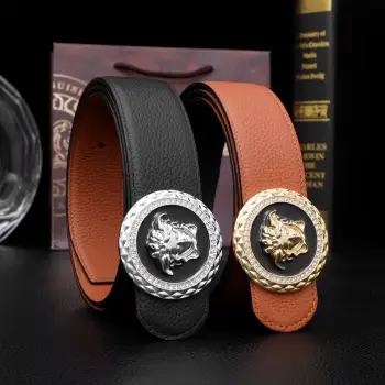 Metal Hook Men s Belt Replica Versace Mens Belts
