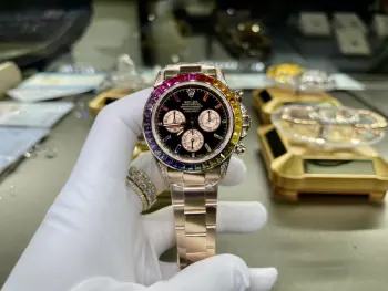 2836 movement 904L stainless steel Rainbow Daytona series watch men s mechanical watch Replica ROLEX Mens Watches