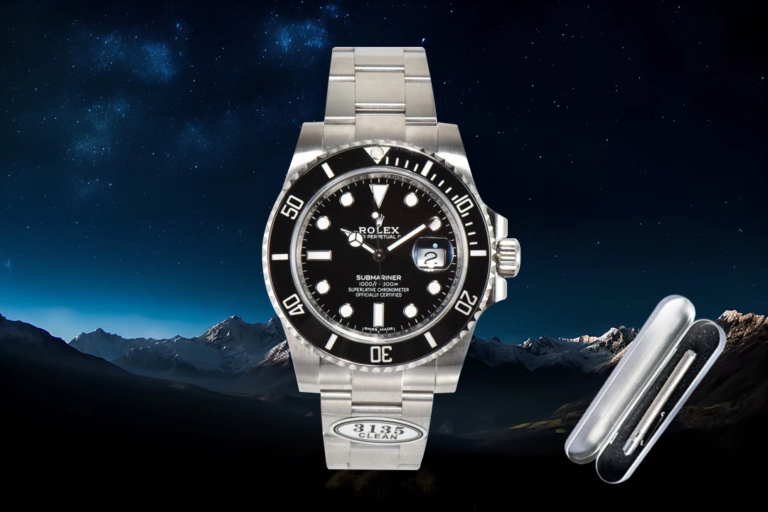 ROLEX 124060 Latest Version Ultra-Thin Daytona Stainless Steel All-Black Men s Mechanical Watch ROLEX 124060 Latest Version Ultra-Thin Daytona Stainless Steel All-Black Men s Mechanical Watch