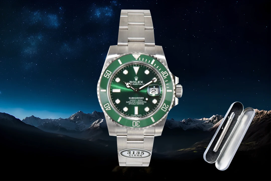 ROLEX 124060 Latest Version Ultra-Thin Daytona Stainless Steel All-Black Men s Mechanical Watch