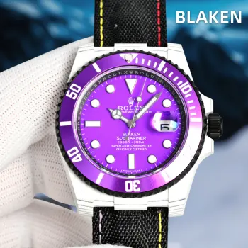 7750 movement carbon fiber modified Rolex Submariner series men s mechanical watch Replica ROLEX Mens Watches