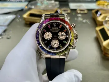 2836 movement 904L stainless steel Rainbow Daytona series watch men s mechanical watch Replica ROLEX Mens Watches