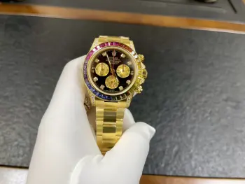 2836 movement 904L stainless steel Rainbow Daytona series watch men s mechanical watch Replica ROLEX Mens Watches