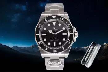124060 904L stainless steel Daytona all-black men s mechanical watch Replica ROLEX Mens Watches