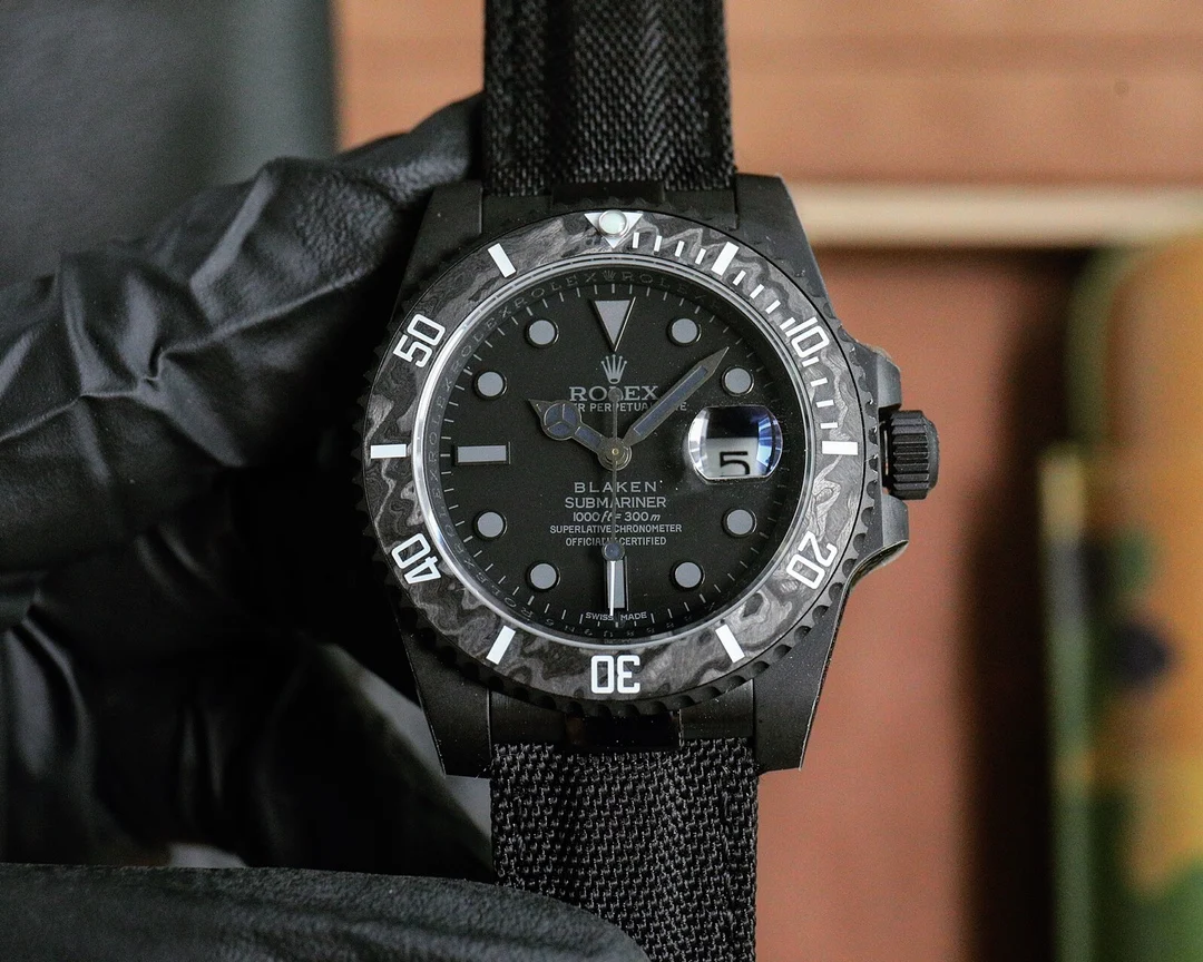 ROLEX 7750 movement Daytona stainless steel all-black watch men s mechanical watch ROLEX 7750 movement Daytona stainless steel all-black watch men s mechanical watch