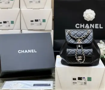 2908 Lambskin Double Backpack Replica Chanel backpacks