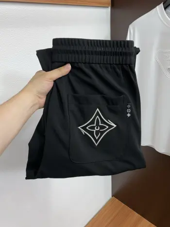 Tencel cotton fabric fashion casual pants Replica Louis Vuitton Pants and Trousers