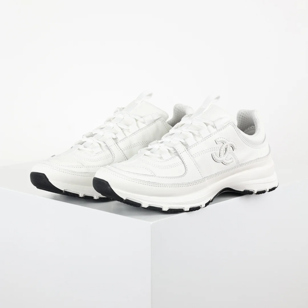 Chanel Women s Round Toe Lace-Up Casual Shoes Women s Casual Shoes