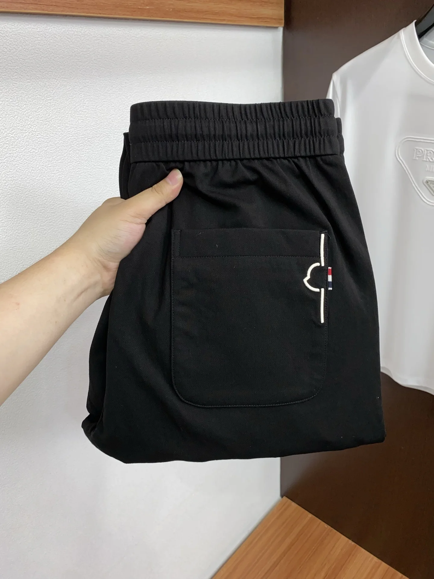 Moncler Tencel cotton fabric fashion casual pants