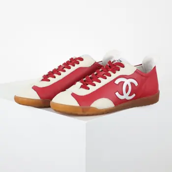 Round-toe lace-up training shoes Replica Chanel Womens Casual and Sneakers