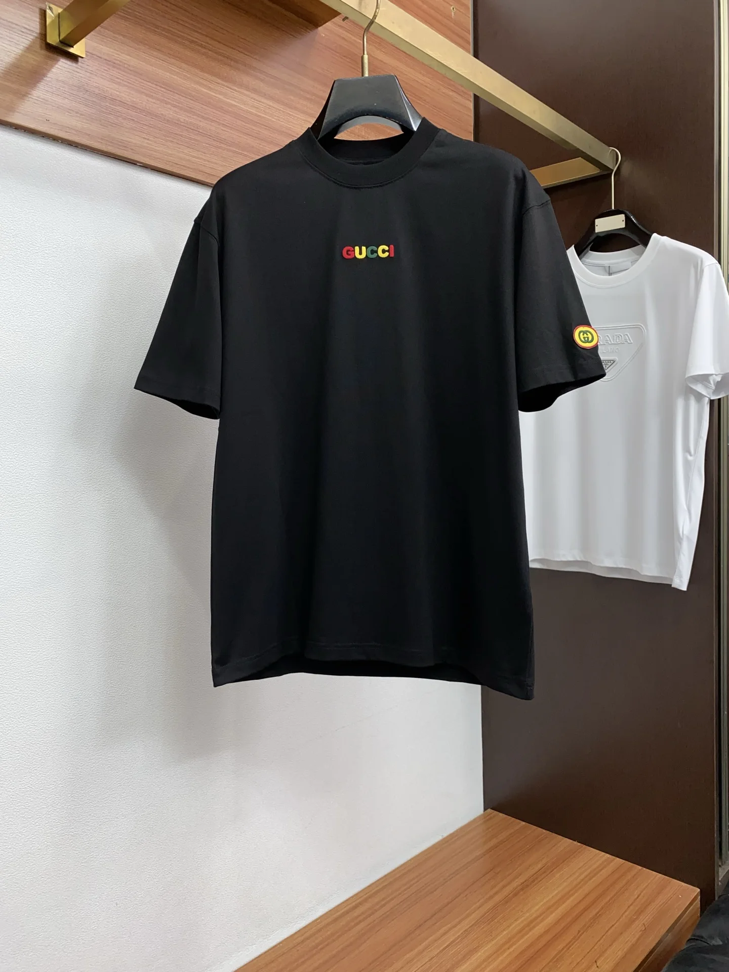 Gucci 100% Cotton Loose Fit Round Neck Men s Short Sleeve T-Shirt