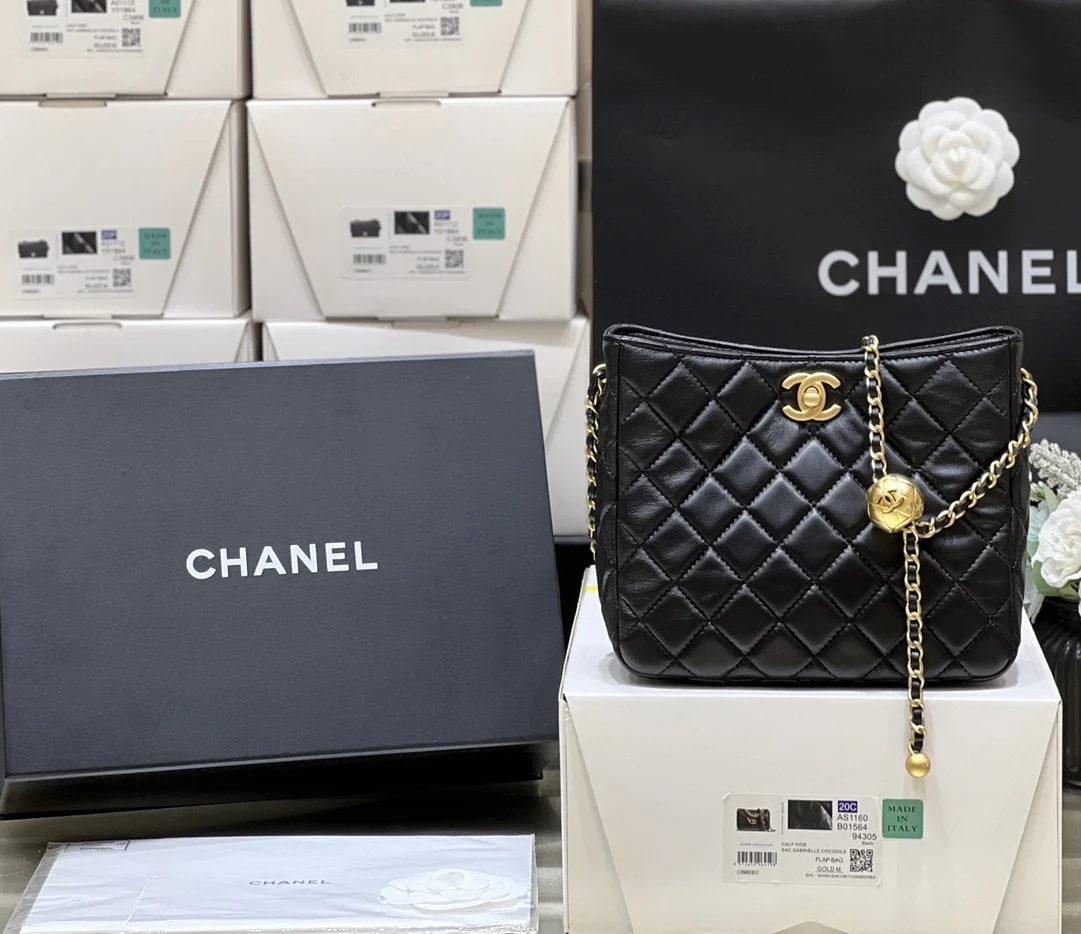 Chanel 3259 Golden Globe Hobo Hippie Bag Women s Shoulder Bag Chanel 3259 Golden Globe Hobo Hippie Bag Women s Shoulder Bag