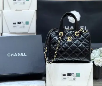 AS55780 Bowling Bag Women s Shoulder Bag Replica Chanel womens bags