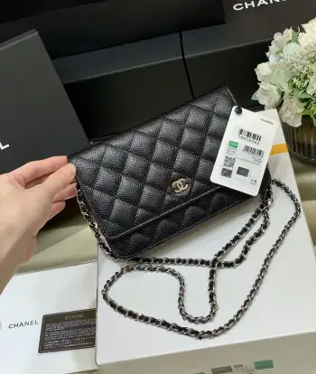 33814 Magnetic Buckle Flap Bag Women s Crossbody Bag Replica Chanel womens bags
