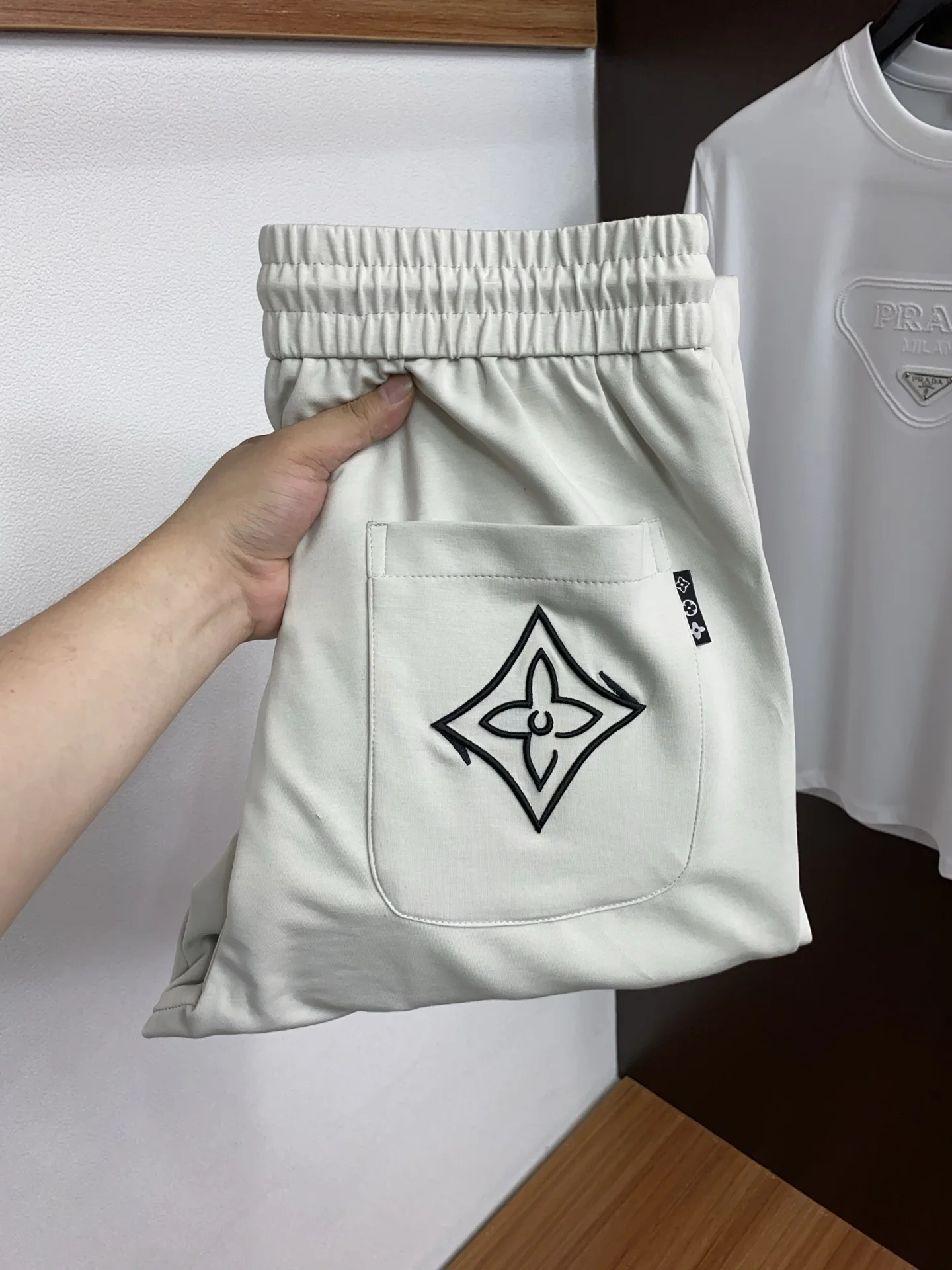 Louis Vuitton Tencel cotton fabric fashion casual pants