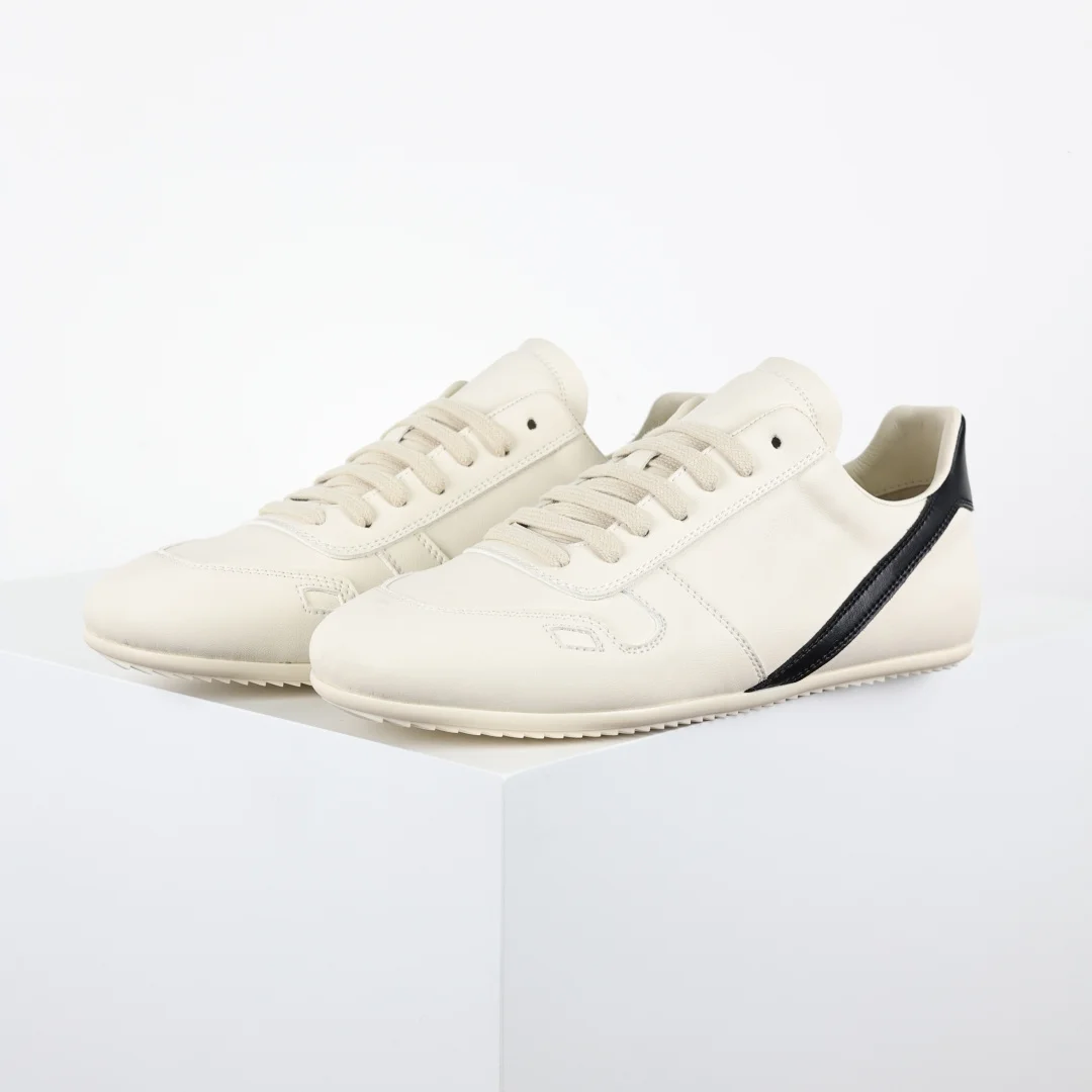 Rick Owens Women s Round Toe Lace-Up Casual Shoes Couple s Casual Shoes