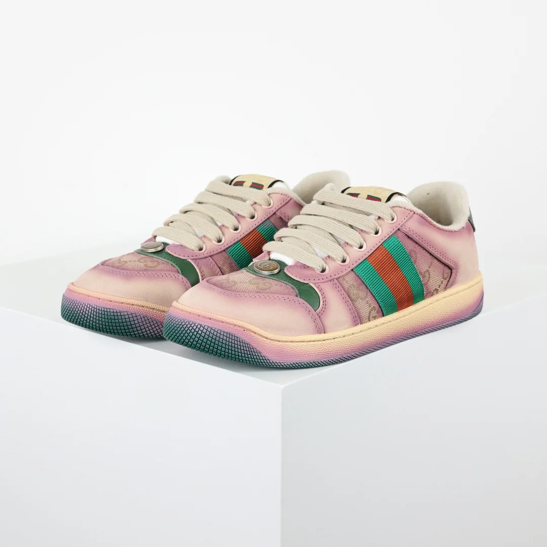 Gucci Lace-up fashion casual shoes