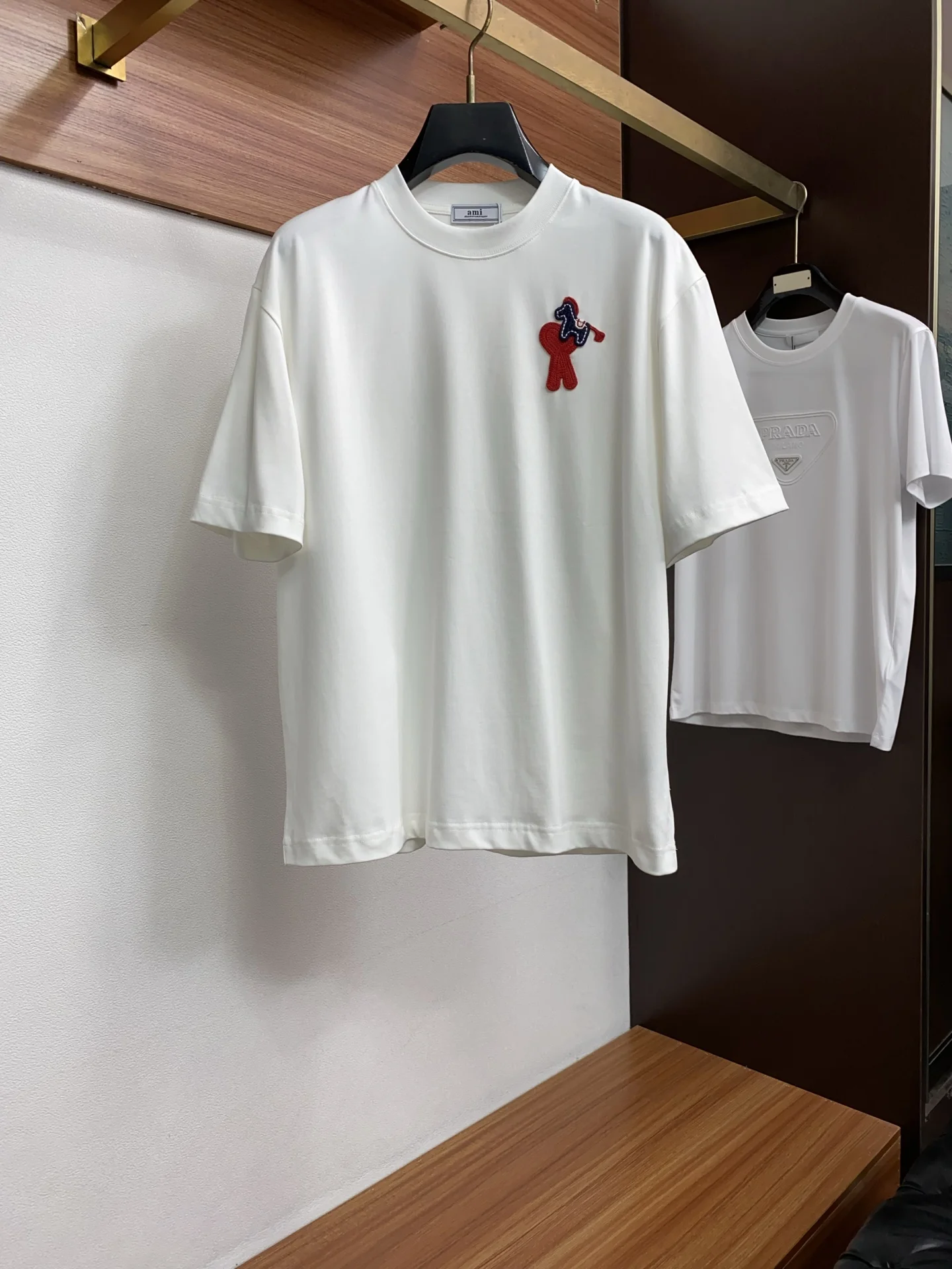 AMIRI 100% Cotton Loose Fit Round Neck Men s Short Sleeve T-Shirt