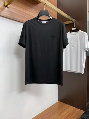 Latest round neck short sleeve Replica Moncler Tshirts and Polos