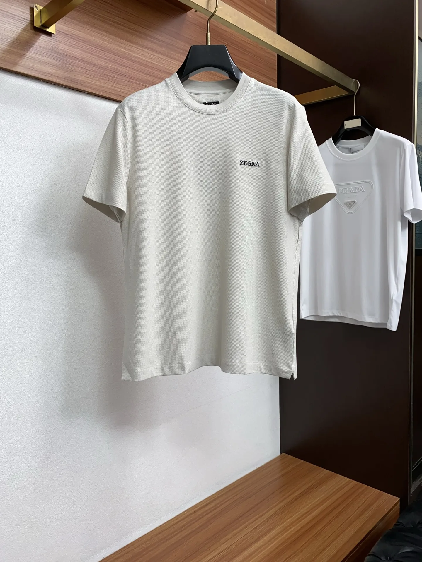 Zegna New Silk Cotton Short Sleeve