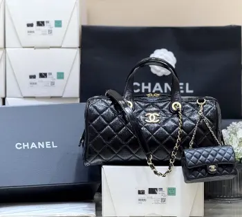 AS55790 Bowling Bag Women s Shoulder Bag Replica Chanel womens bags