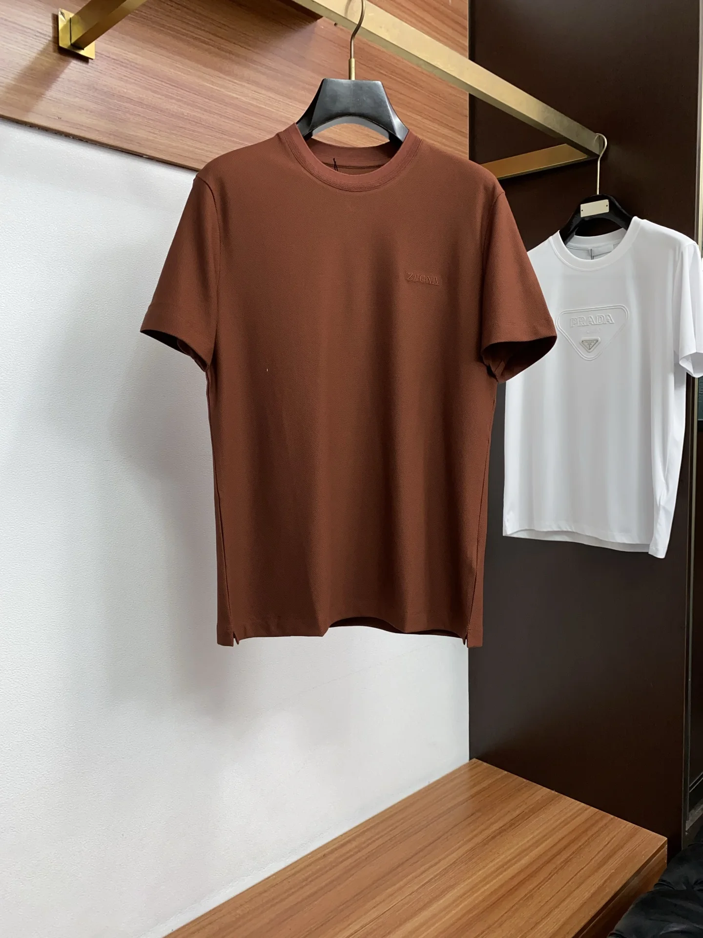 Zegna New Silk Cotton Short Sleeve