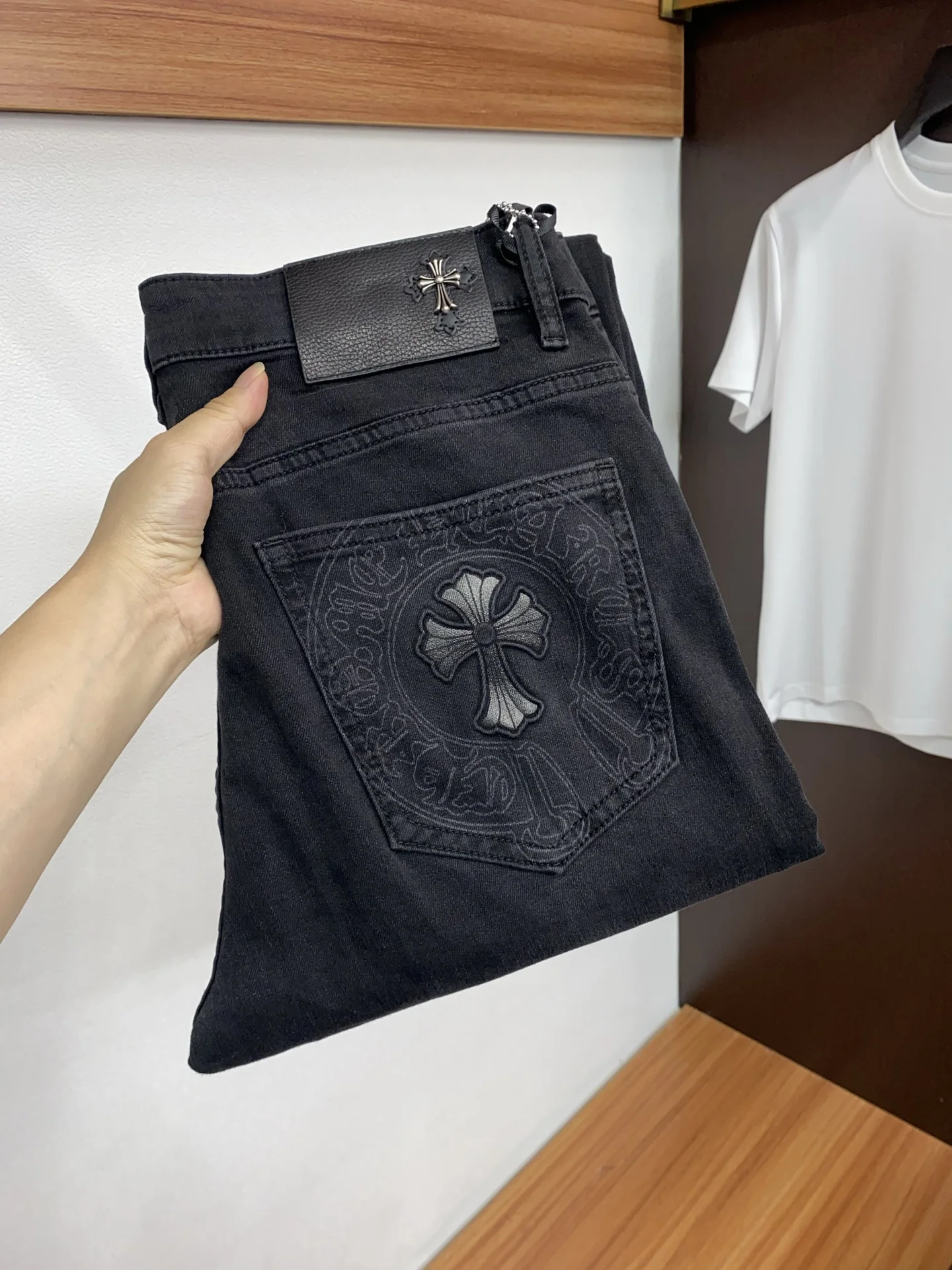 Chrome Heart Early spring latest style jeans