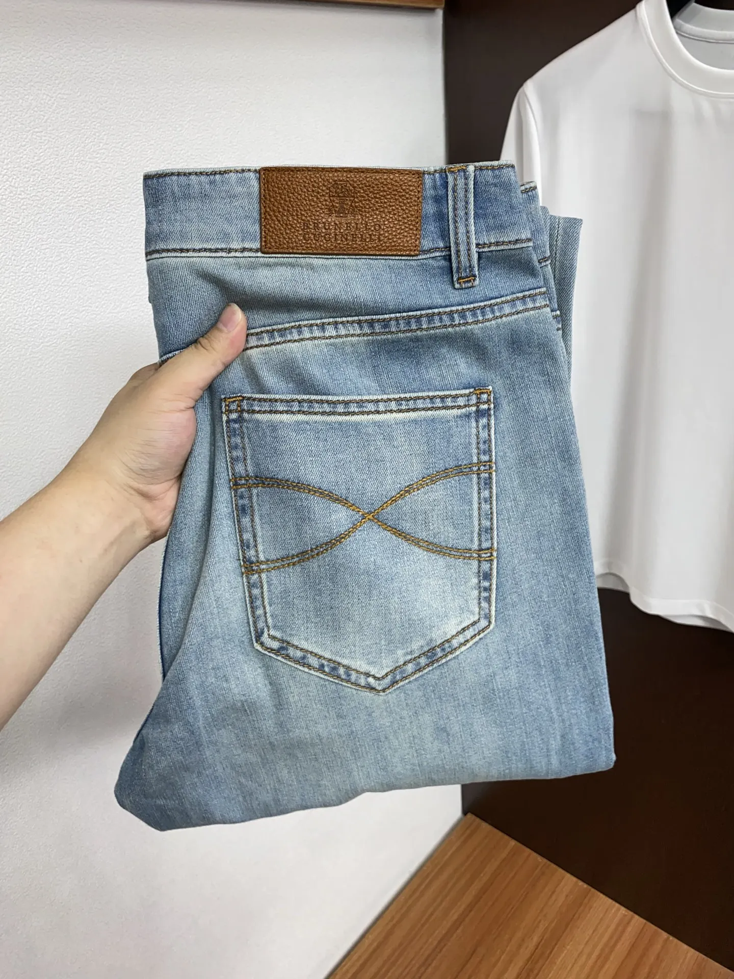 Brunello Cucinelli Long-staple cotton jeans