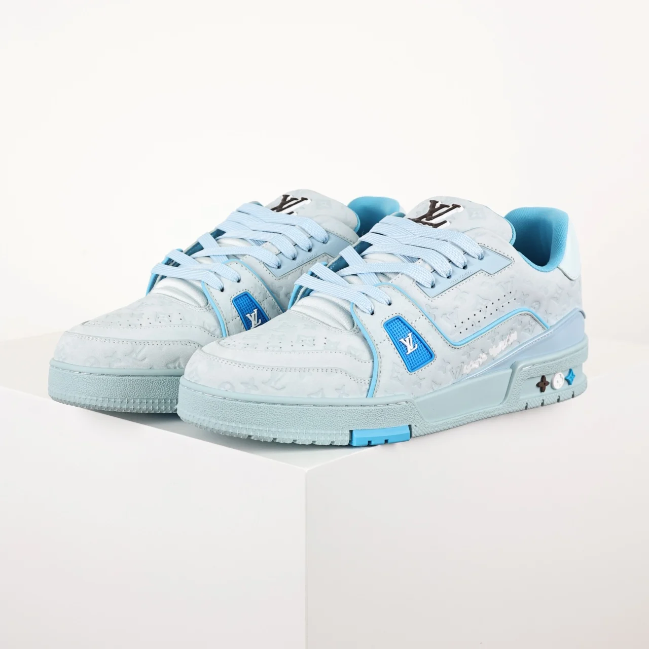 Louis Vuitton Taylor blue casual shoes