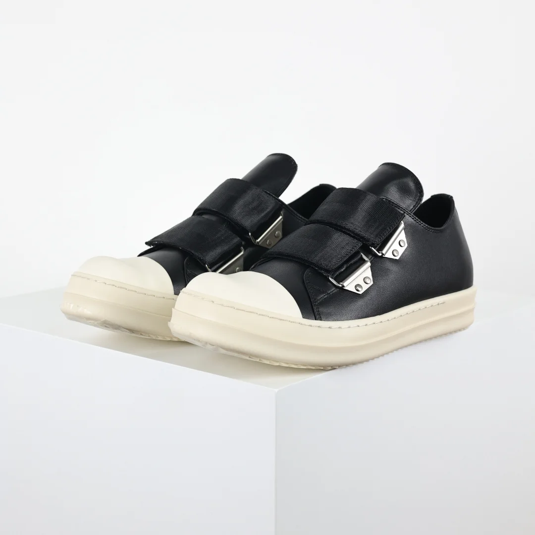 Rick Owens Black Velcro Men s Skate Shoes