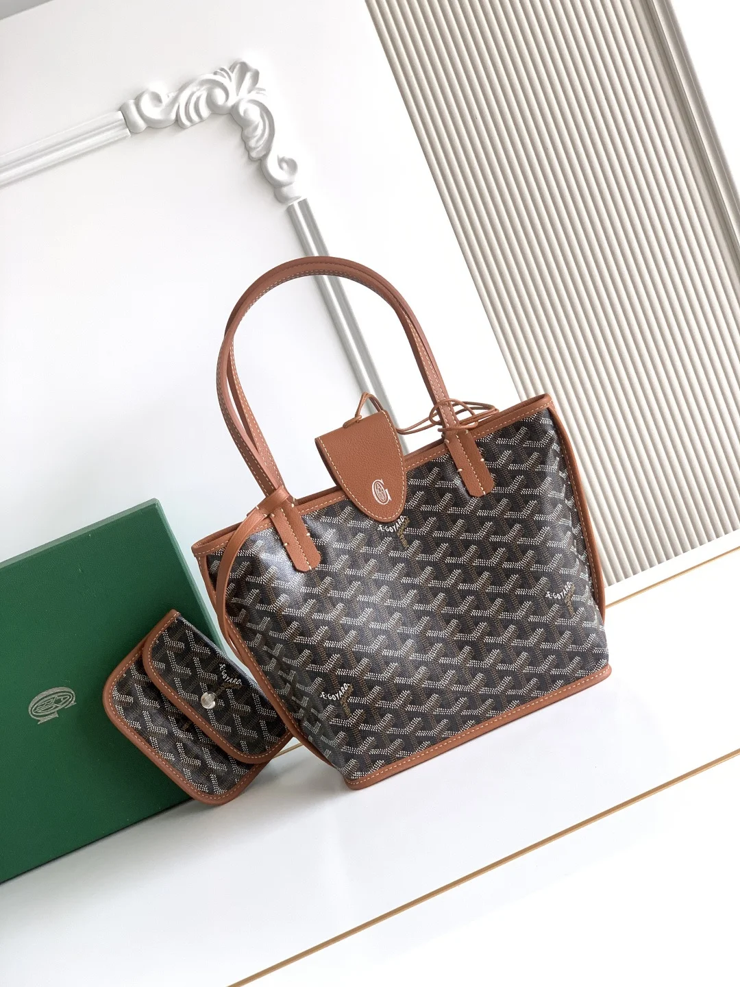 Goyard S5503 Canvas Mini Handbag Women s Shoulder Bag