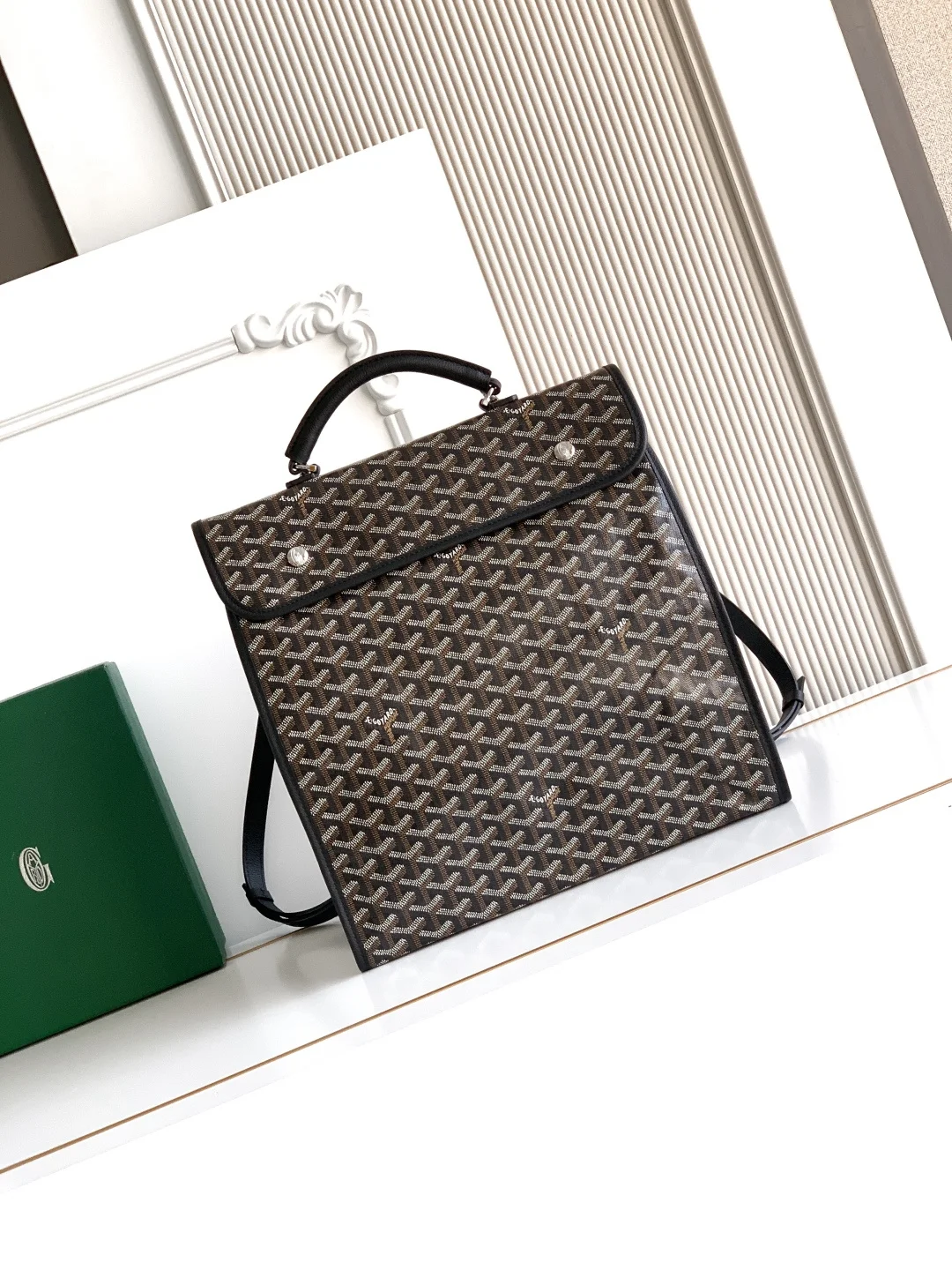 Goyard S5506 Modular Backpack Double Shoulder Bag