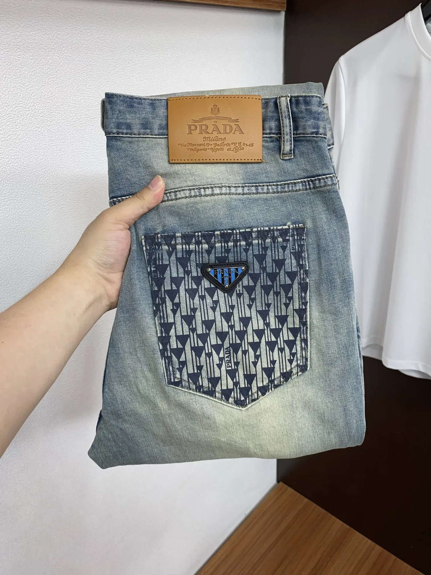 Prada Early spring latest style jeans