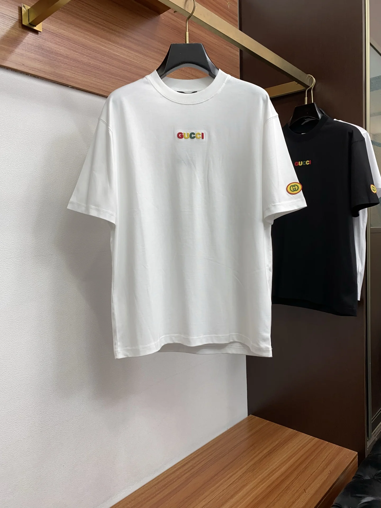 Gucci 100% Cotton Loose Fit Round Neck Men s Short Sleeve T-Shirt