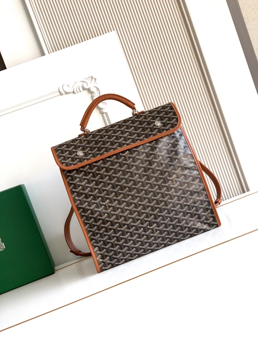 Goyard S5506 Modular Backpack Double Shoulder Bag