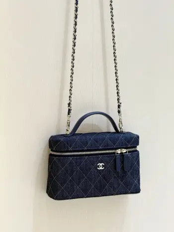 AP43850 Denim Lunch Box Bag Women s Crossbody Bag Replica Chanel womens bags