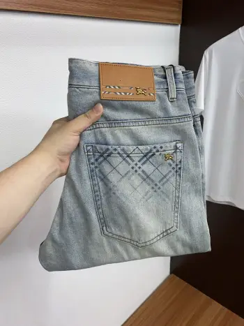 Early spring latest style jeans Replica Burberry Jeans