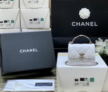 AP2758 Enamel Handle Small Crossbody Bag Women s Shoulder Bag Replica Chanel womens bags