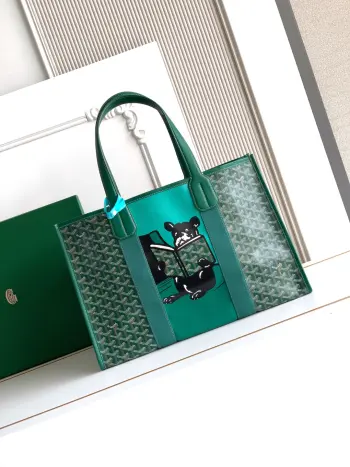 020220 Pattern Tote Bag Women s Shoulder Bag Replica Goyard womens bags