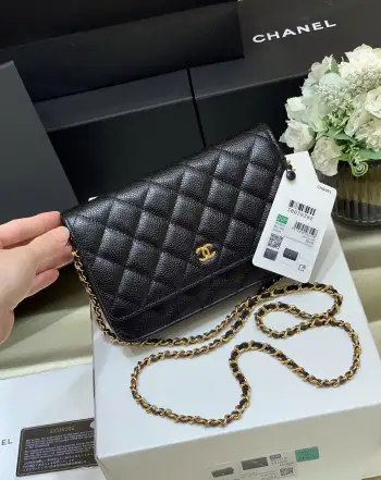 33814 Magnetic Buckle Flap Bag Women s Crossbody Bag Replica Chanel womens bags