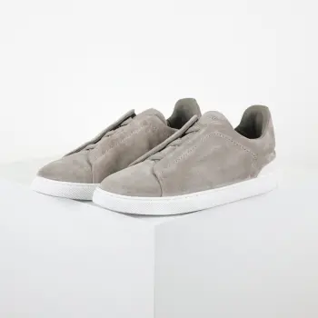 Men s Leather Low-Top Sneakers Replica Zegna Mens Casual and Sneakers