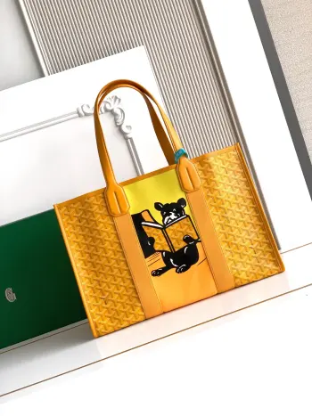 020220 Pattern Tote Bag Women s Shoulder Bag Replica Goyard womens bags