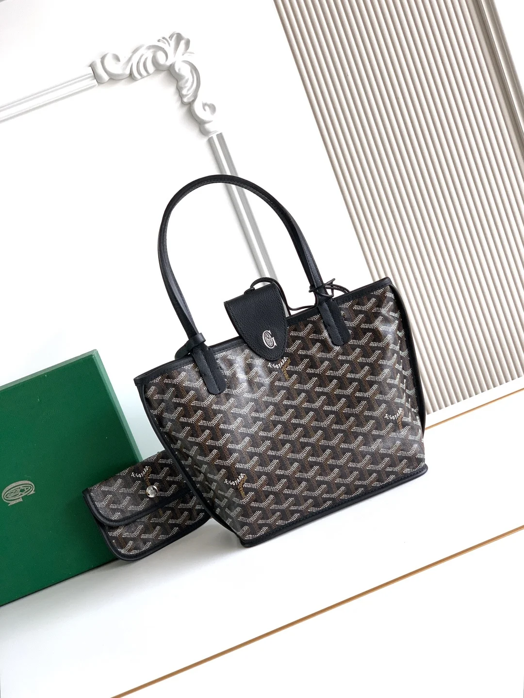 Goyard S5503 Canvas Mini Handbag Women s Shoulder Bag