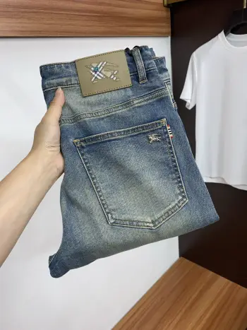 2026 Early Spring Latest Style Jeans Replica Burberry Jeans